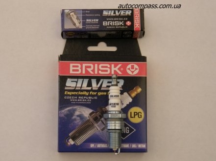 Свеча зажигания ВАЗ 2108-099, Авео 1.5, Ланос 1.5 (комплект) Silver Brisk LR15YS.4K