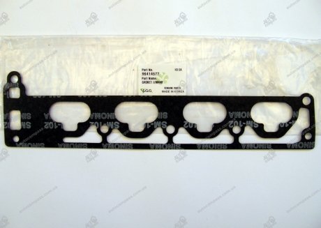 Прокладка впускного коллектора Лачетти 1.8 ЛДА Parts Mall 96414577 (фото 1)
