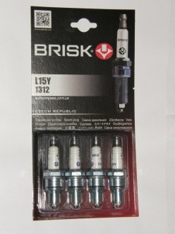 Свеча зажигания ВАЗ 2101-2107 (комплект) Classic Brisk L15Y.4B (фото 1)