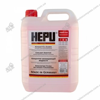 Атифриз красный G12 (-80 C) 5 литров Hepu P999-G12-005 (фото 1)