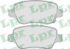 Колодка гальм. диск. OPEL ASTRA G задн. (вир-во) LPR 05P811 (фото 2)