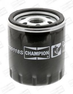 Фільтр масляний двигуна CITROEN /F118 (вир-во) Champion COF100118S (фото 1)