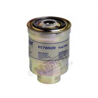 Фільтр паливний HENGST H17WK09 (фото 1)