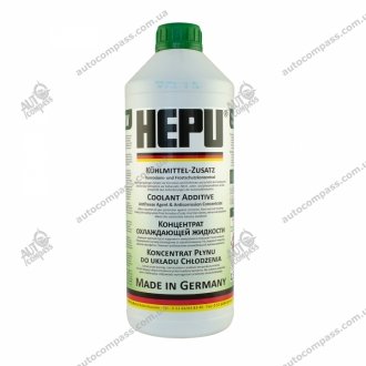 Атифриз зеленый (-80 C) 1.5 литра Hepu P999-GRN (фото 1)