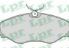 Гальмівні колодки дискові LPR 05P869 (фото 2)