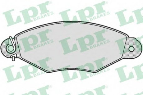 Колодки тормозные LPR 05P661 (фото 1)