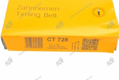 Ремінь зубчастий (довж. 60-150) Contitech CT728