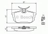 Тормозные колодки Bosch 0986424427 (фото 8)