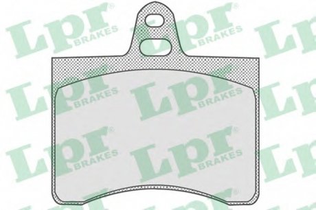 Комплект тормозных колодок LPR 05P800 (фото 1)