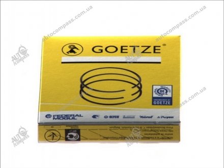 Кольца поршневые Goetze 08-107600-00 (фото 1)