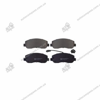 Колодка гальм. диск. RENAULT MASTER IV,OPEL MOVANO 02/10 - передн. (вир-во) LPR 05P1579