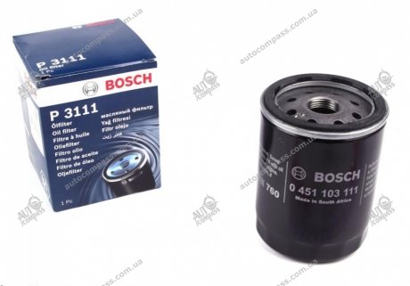 МАСТИЛЬНИЙ ФІЛЬТР W-V Bosch 0451103111 (фото 1)