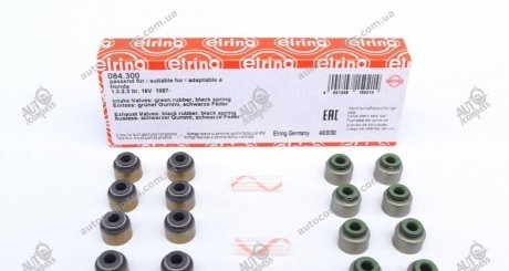 Комплект сальників клапанів Elring 084.300 (фото 1)