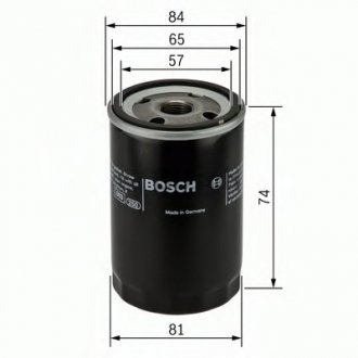Фильтр масляный H=74mm MITSUBISHI Galant; HYUNDAI Sonata; ISUZU (к американцам) Bosch 0986452016 (фото 1)