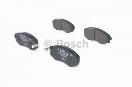 Тормозные колодки дисковые, к-кт. Bosch 0986424215 (фото 1)