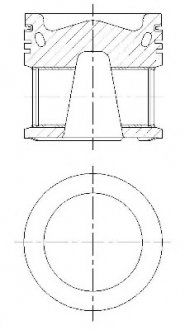 Поршень двигуна NURAL 87-136000-00 (фото 1)