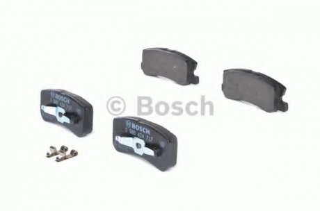Комплект гальмівних колодок, дискове гальмо Bosch 0986424717 (фото 1)