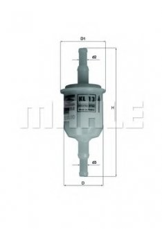 KL13o.F. УНИВЕРСАЛЬНЫЙ-БЕНЗИН (аналог WK31, 2, без упаковки) Mahle KL13o.F. (фото 1)