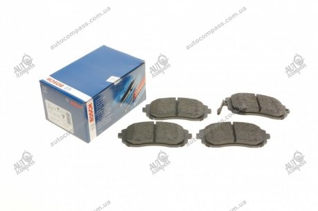 Тормозные колодки дисковые передние SUBARU Forester 02-; Impreza,Legacy Bosch 0986494315 (фото 1)