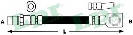 Шланг тормозной LPR 6T46159 (фото 1)