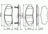 Колодка гальм. диск. HONDA CIVIC, FR-V передн. (вир-во) Bosch 0986424722 (фото 8)