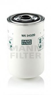 Фильтр топливный низкого давления RVI Magnum, Midlum, Premium, Kerax MANN WK 940/20 (фото 1)