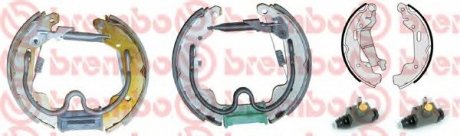 Барабанний гальмівний механізм BREMBO K59040 (фото 1)
