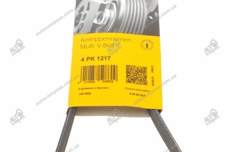 Пас привідний з довжиною кола понад 60см, але не більш як 180см Contitech 4PK1217