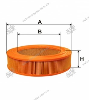 Фільтр повітряний ГАЗ (ЗМЗ 402) (3102-1109013) (вир-во -FILTERS UA) WIX FILTERS WA6484 (фото 1)