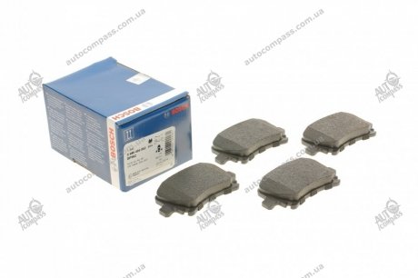 Комплект гальмівних колодок, дискове гальмо Bosch 0986494062 (фото 1)
