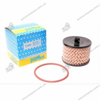 Фільтр паливний Citroen c4, c5, Ford Focus, Kuga, Peugeot 308, 508 PURFLUX C489