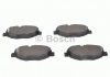 Тормозные колодки дисковые передние DB W211 E-klasse с датч. 02- Bosch 0986494285 (фото 6)
