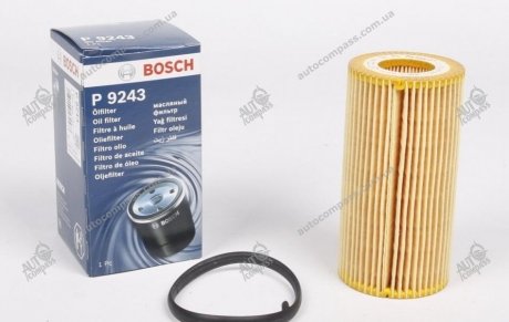 Фильтр масляный H=125mm AUDI A3 03-; VW Golf V, Passat; SEAT 04- Bosch 1457429243 (фото 1)