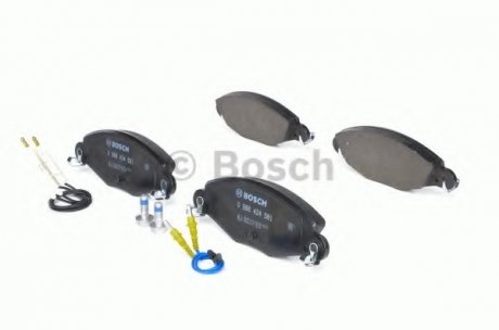 Тормозные колодки дисковые передние CITROEN C5 2.2 HDI-3.0 01- Bosch 0986424581 (фото 1)