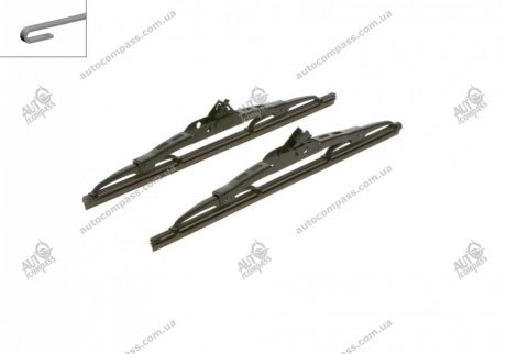 Щетки стеклоочистителя TWIN (2x280мм) RENAULT 4; ROVER; SUZUKI Bosch 3397118801