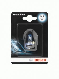 Автолампа (12V 55W H3 Xenon Blue блистер) Bosch 1 987 301 007 (фото 1)