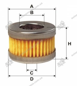 Фільтр палив. газ. обладнання landi (вир-во -filtron) /pm999/2 WIX FILTERS WF8342 (фото 1)