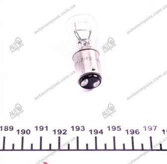 Лампа розжарювання, ліхтар сигналу гальма/задній габаритний Bosch 1 987 302 215 (фото 1)