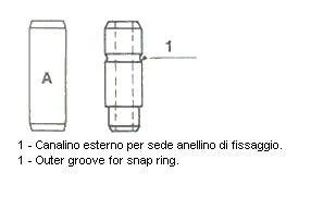 Направляюча клапана IN/EX AVEO 11,03/6,02/47,5 (вир-во) Metelli 01-S2845 (фото 1)