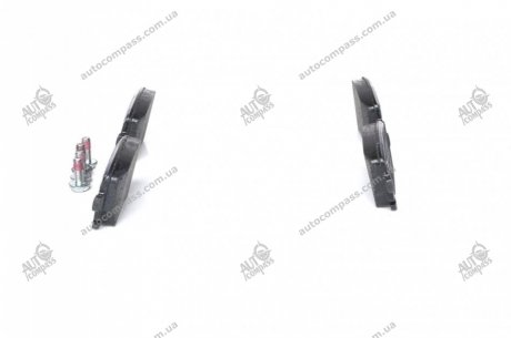 Тормозные колодки дисковые задние AUDI A4, A6, A8 04-; VW T5 Bosch 0986494303 (фото 1)