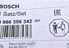 Комплект высоковольтных проводов VW TRANSPORTER 1.9 82-92 Bosch 0986356342 (фото 8)