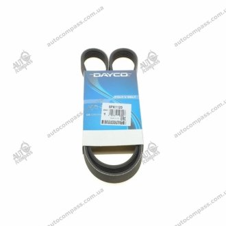 Ремінь генератора Opel Movano Vivaro, Renault Master, Trafic Dayco 5PK1125