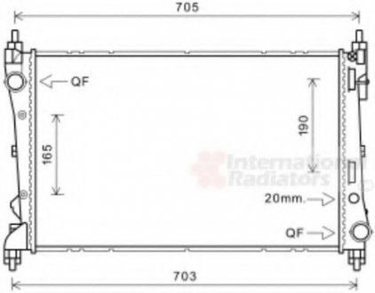 FIAT DOBLO (152, 263) (09-) 1.3 MJTD Van Wezel 17002449 (фото 1)