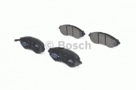 Комплект тормозных колодок, дисковый тормоз Bosch 0 986 494 343 (фото 1)