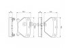 Тормозные колодки дисковые задние TOYOTA Corolla, Yaris Bosch 0986424630 (фото 8)