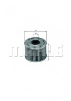 Фильтрующий элемент масляного фильтра Honda, Kawasaki, Mahle OX 410 (фото 1)