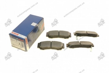 Тормозные колодки дисковые задние HYUNDAI Santa Fe 06- Bosch 0986494230 (фото 1)