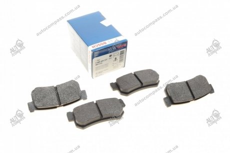 Тормозные колодки дисковые задние SSANGYONG Rexton 02- Bosch 0986494237 (фото 1)