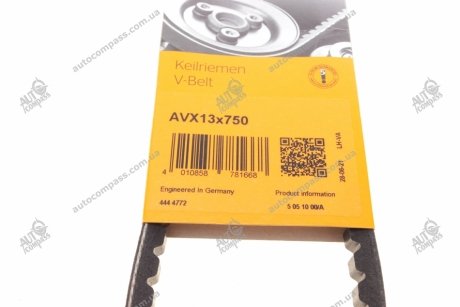Клиновой ремень Contitech AVX13X750