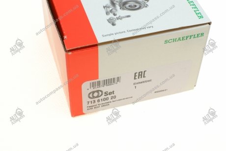 Підшипник маточини Audi A3, Seat Leon, Toledo, Skoda Octavia, VW Bora, Golf Fag 713 6100 20 (фото 1)